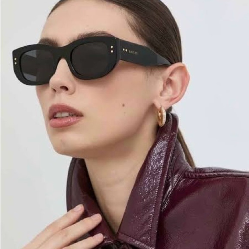 Gucci Black Sunglasses with Case